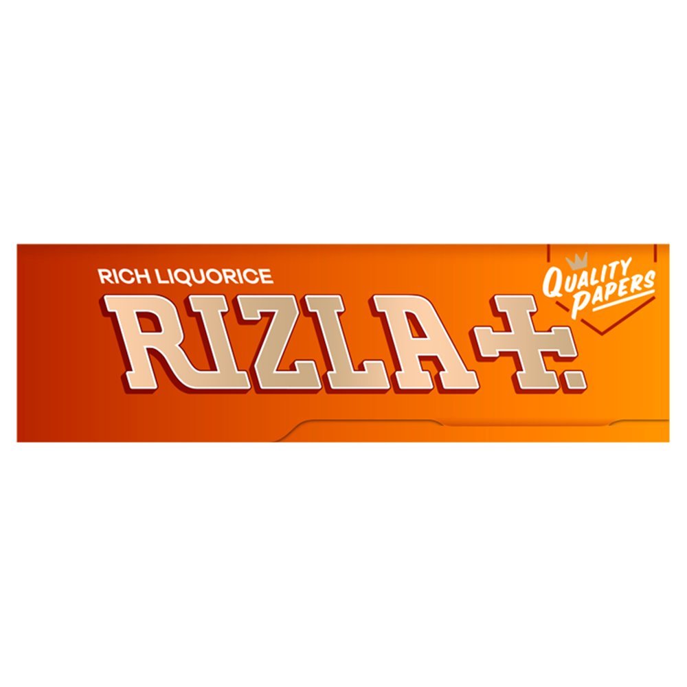 Full Box of 100 Booklets Rizla Liquorice Rolling Cigarette Papers Free P&P2