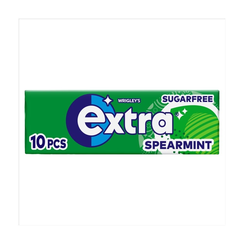 30 Packs Wrigley's Extra Chewing Gum Spearmint Sugar Free £18.99 FREE POSTAGE...1