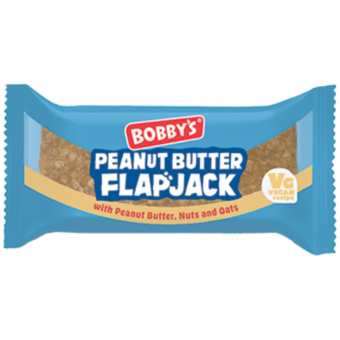 Bobbys Peanut Butter Flapjacks 16 x 95g Free Delivery1