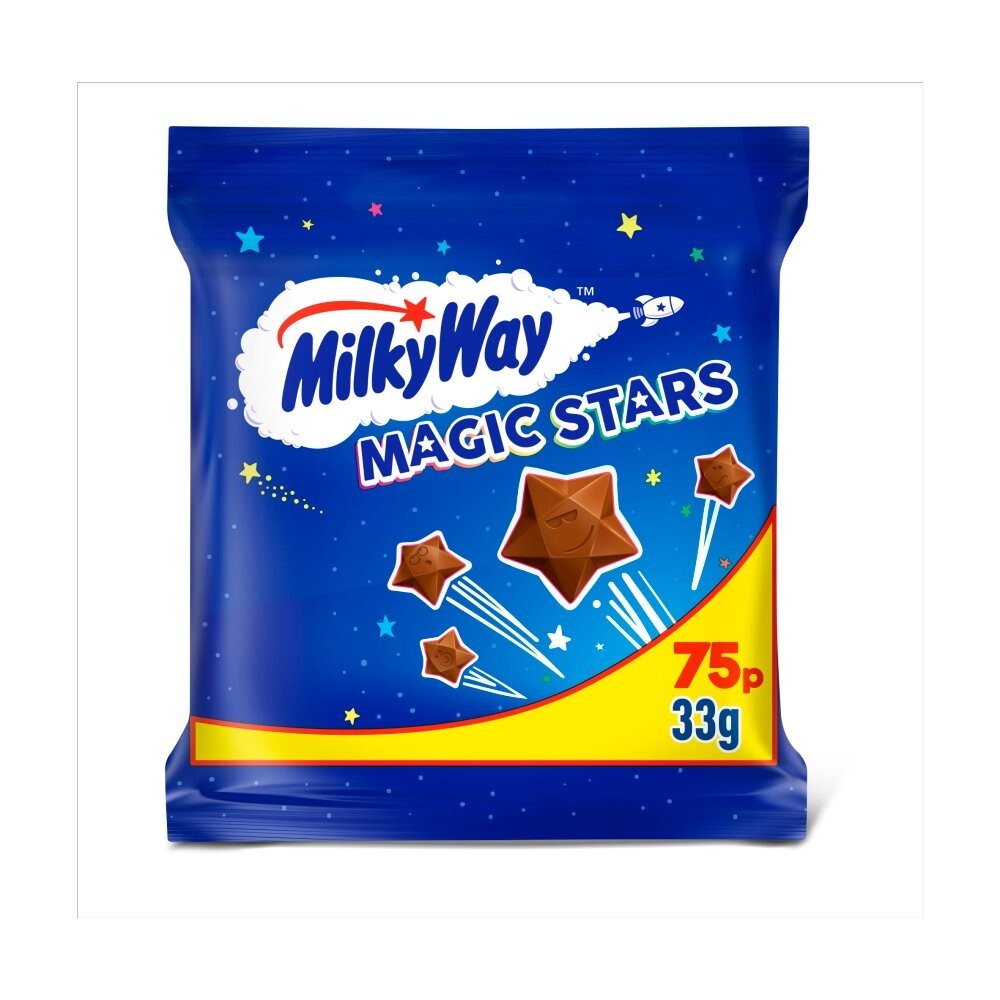 Milky Way Magic Stars Milk Chocolate 33g x 36 Pm 75p Full Box Free Delivery2