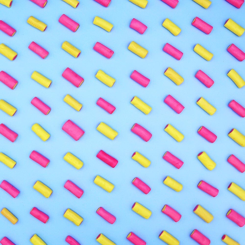 Haribo Rhubarb & Custard Sweets – 3kg Bulk Bag – Pick & Mix, Party Treats, Retro2