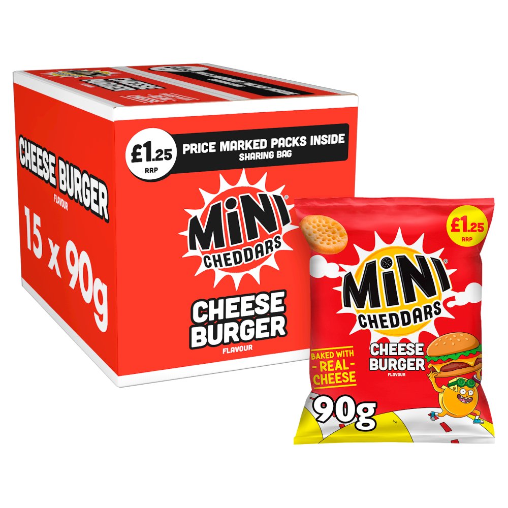 A Taste Test: Are the Limited Edition Mini Cheddars Cheese Burger Flavour Worth the Hype?