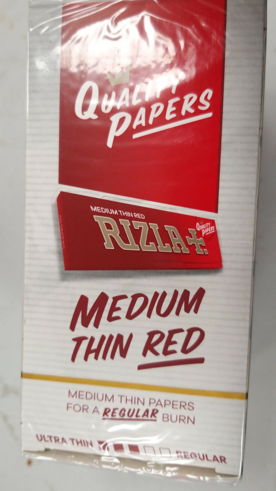 Rizla Red Rolling Paper Cigarette Papers 100 Booklets Box OFFER ONLY £20.252