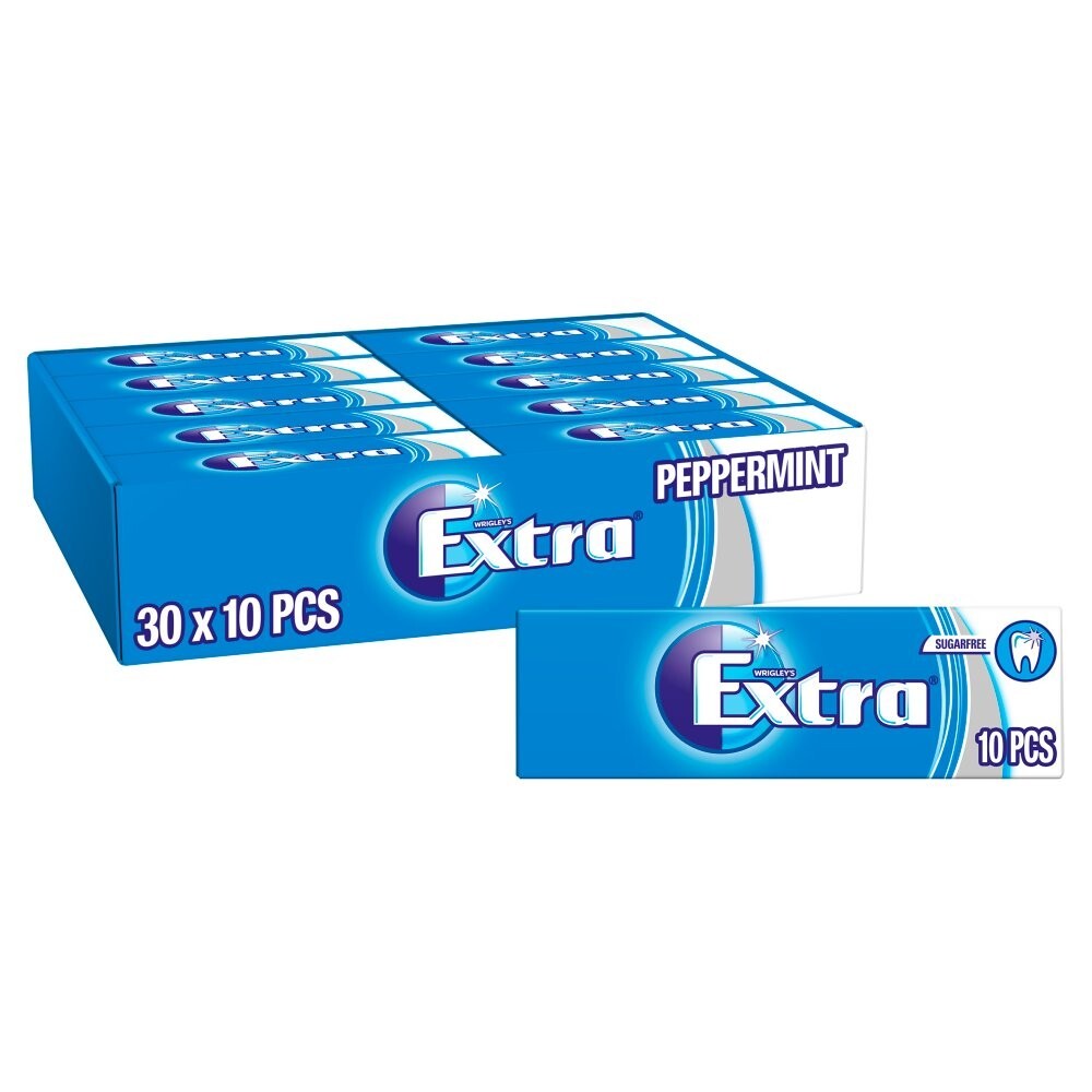 Wrigley's 30 Packets Extra Chewing Gum Peppermint Sugar Free £18.99 FREE POSTAGE0