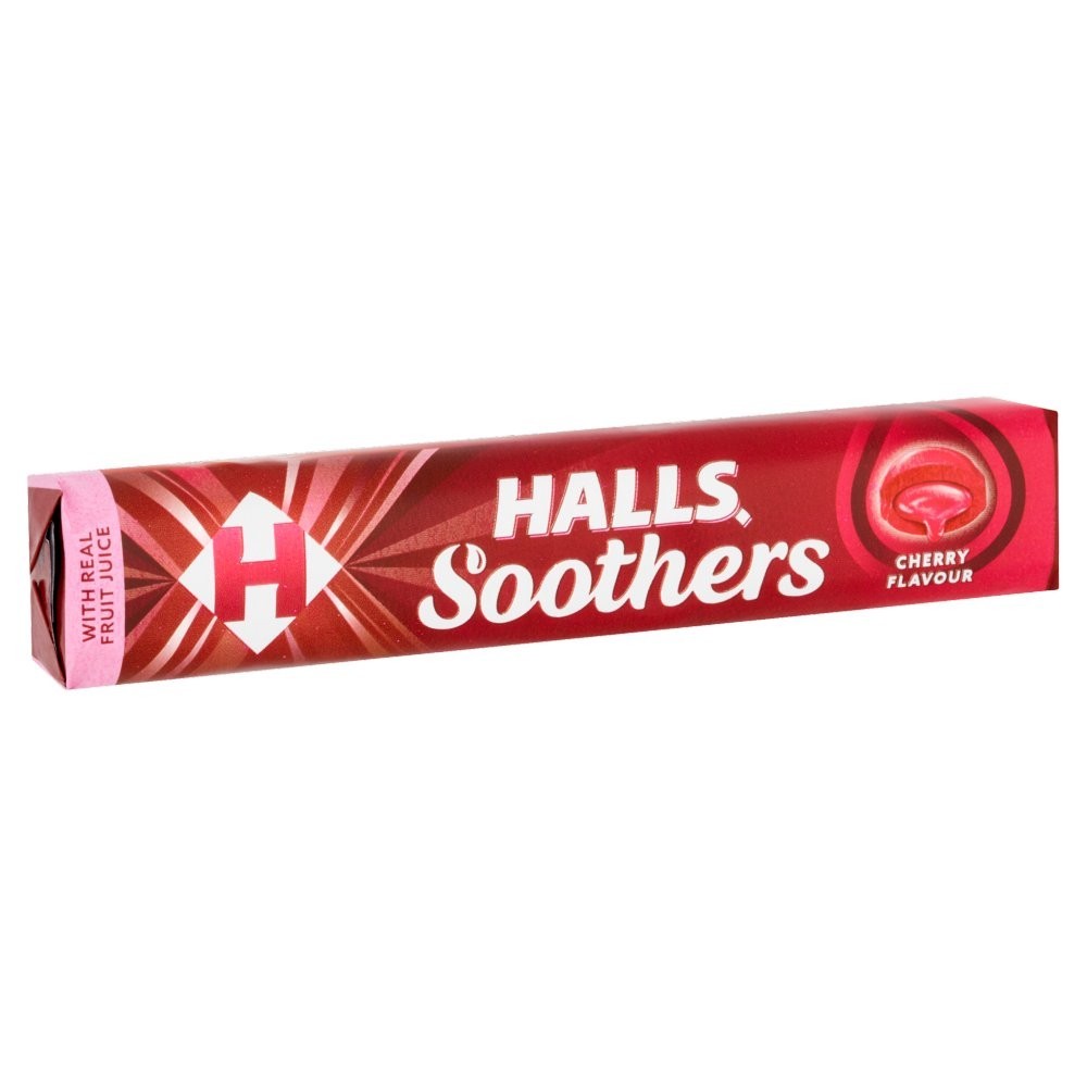 Halls Soothers Cherry Flavour 20 x 45g each FREE TRACKED POSTAGE1