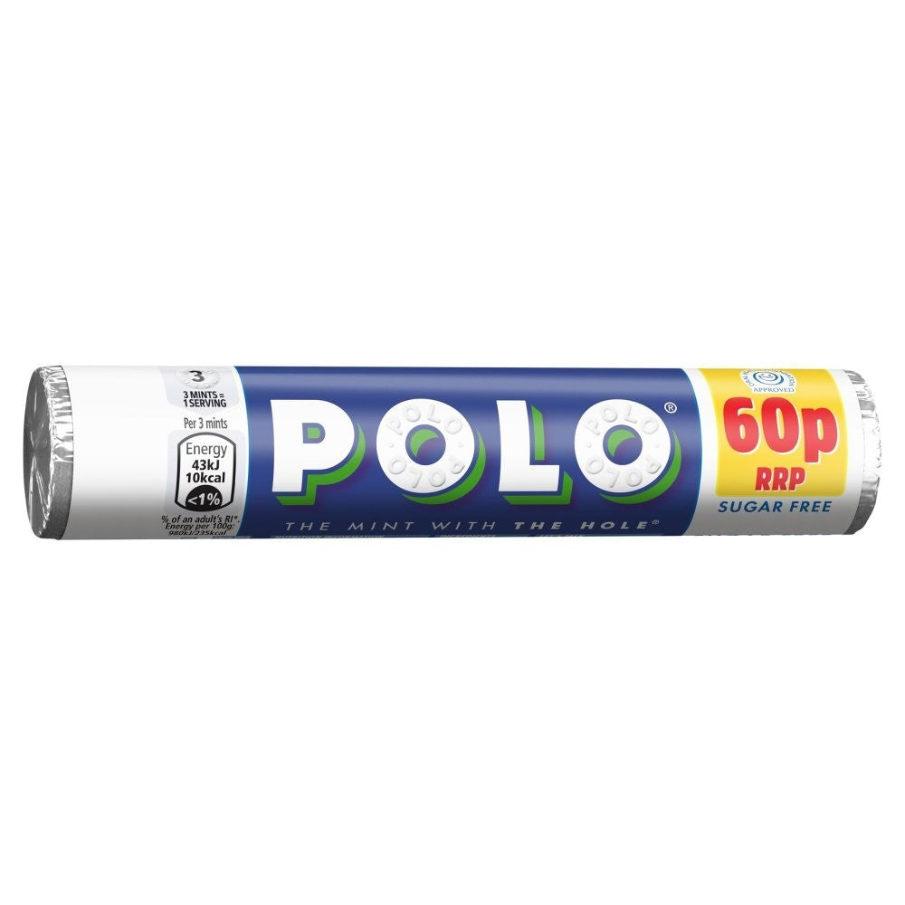Full Box of 32 × 33g Sugar Free Polo Mints Tracked P&P Only £18.951