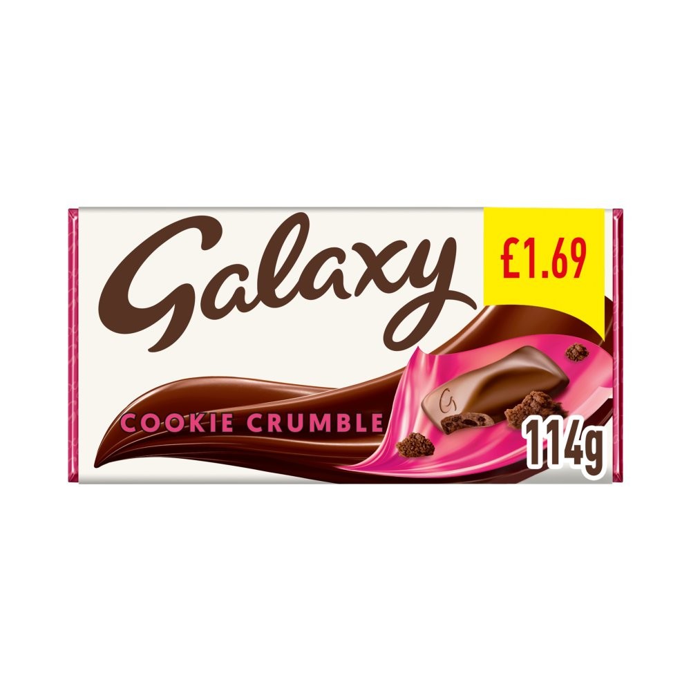 Full Box of Galaxy Cookie Crumble Bars 24 x 114g Only £39.99 Tracked Delivery1