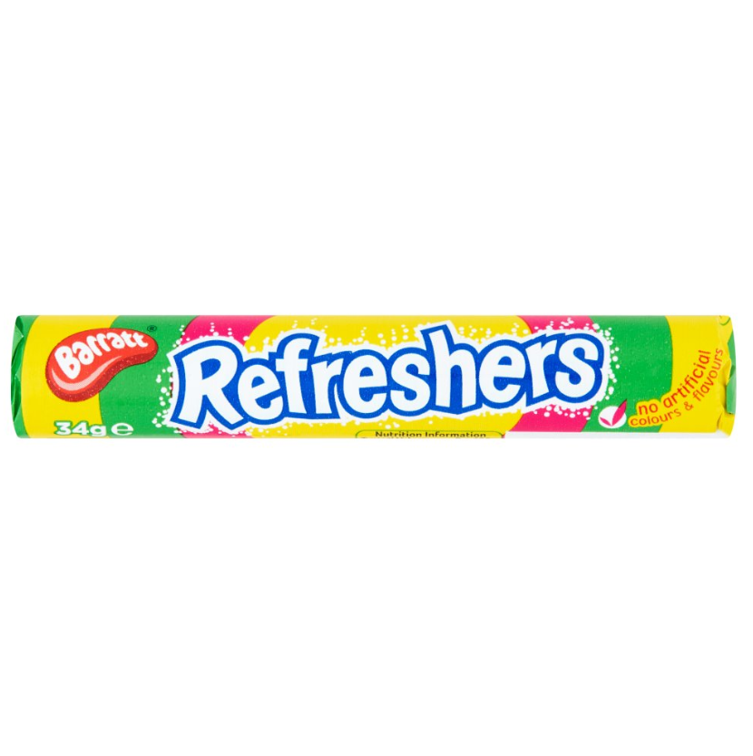 Full Box of 48 Barratt Refreshers Retro Sweets 34g REDUCED Now £21.990
