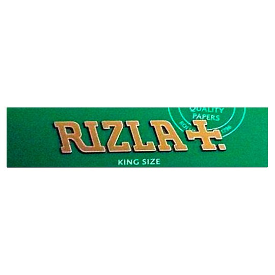 25 Booklets of Rizla King Size Green - Half Box1