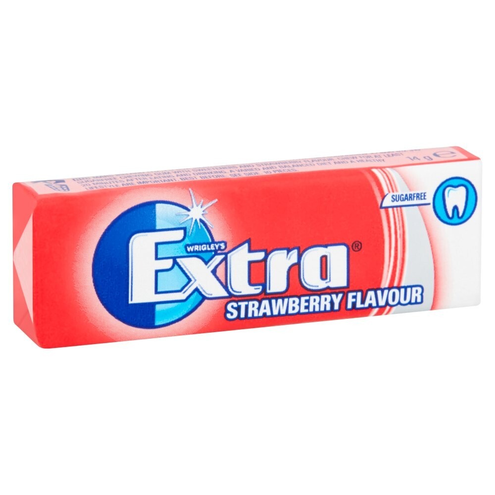 30 Packs Wrigleys Extra Strawberry Sugar Free Chewing Gum  FREE POSTAGE £18.991