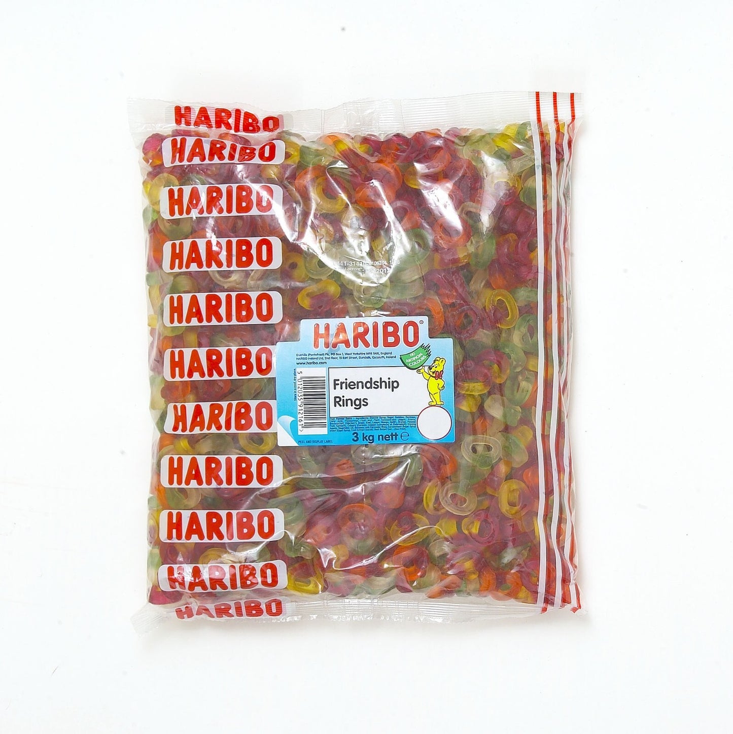 Haribo Friendship Rings Sweets Pick &Mix Party Treats & Gifts 3Kg!2