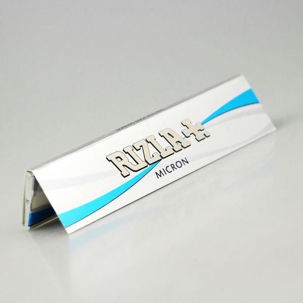 Rizla Silver Micron Thin Kingsize Slim Cigarette Smoking Rolling Papers Free P&P1