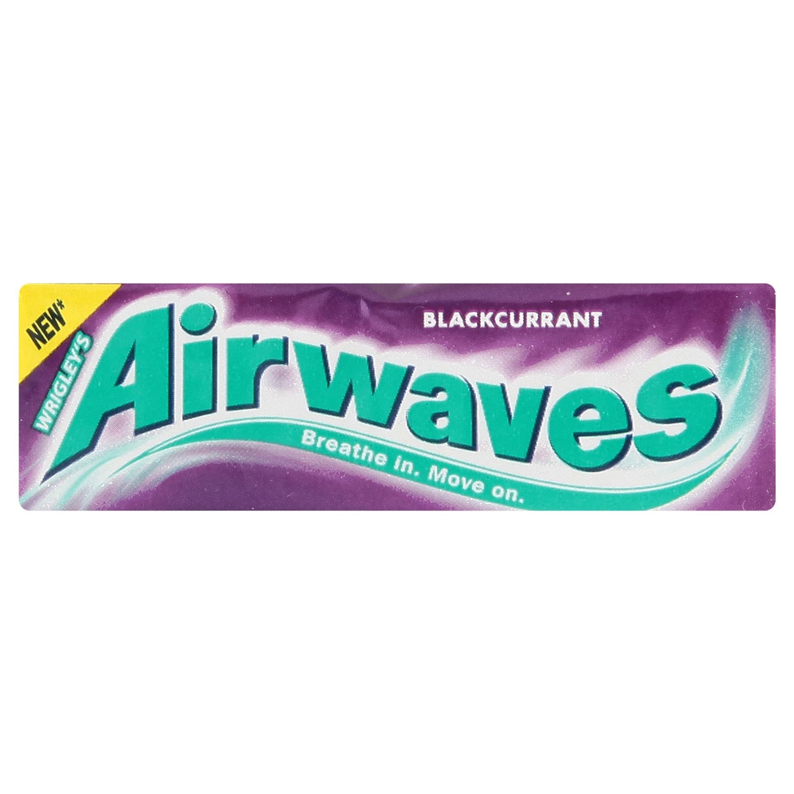 Full Box of 30 Wrigley's Chewing Gum Airwaves Sugar Free Blackcurrant 1