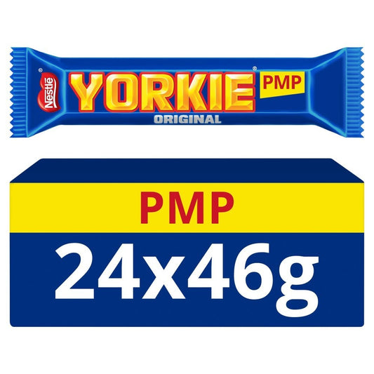 Nestle Yorkie Milk Bar Full Size Full Case 24 Bars Tracked Delivery Only £19.990