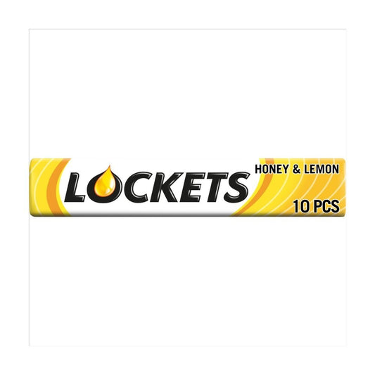 LOCKETS HONEY AND LEMON.PACK OF 20 ONLY £15.99 Free Tracked Postage0