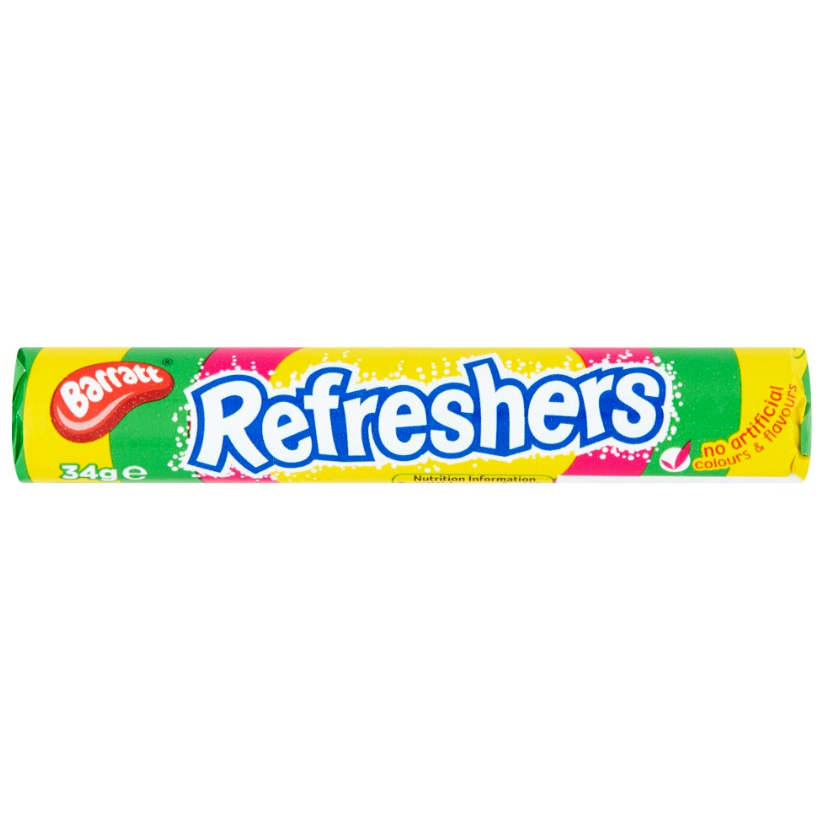 Full Box of 48 Barratt Refreshers Retro Sweets 34g REDUCED Now £21.992