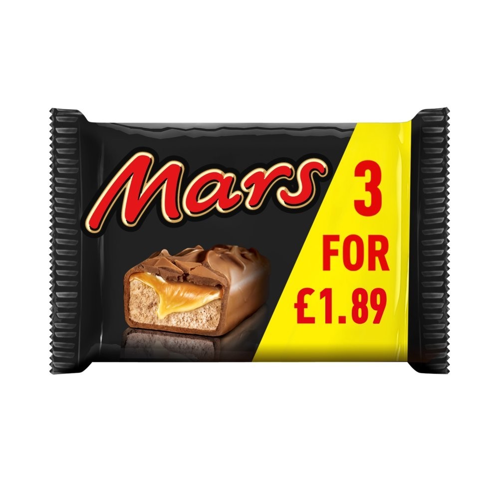 22 x 3 Packs Mars Chocolate Bar 118.2g 66 Bars in Total Tracked Delivery1