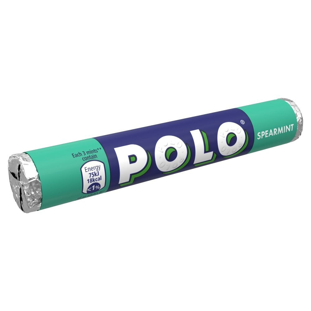 POLO SPEARMINT BOX OF 32 x 34g - TRACKED POSTAGE ONLY £21.901