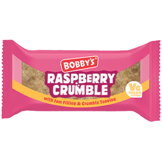 Bobbys Raspberry Crumble 16 x 80g Free Delivery0