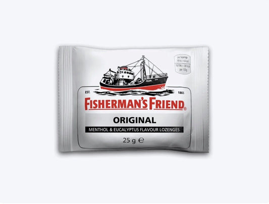 Full Box of 24 Fisherman's Friend Original Extra Strong Menthol Lozenges0