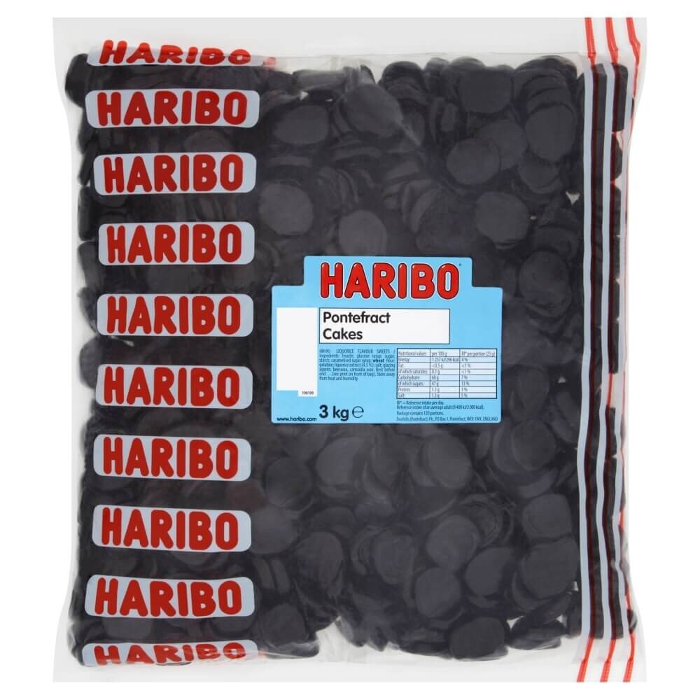 Haribo Pontefract cakes Sweets Pick &Mix Party Treats & Gifts 3Kg!0