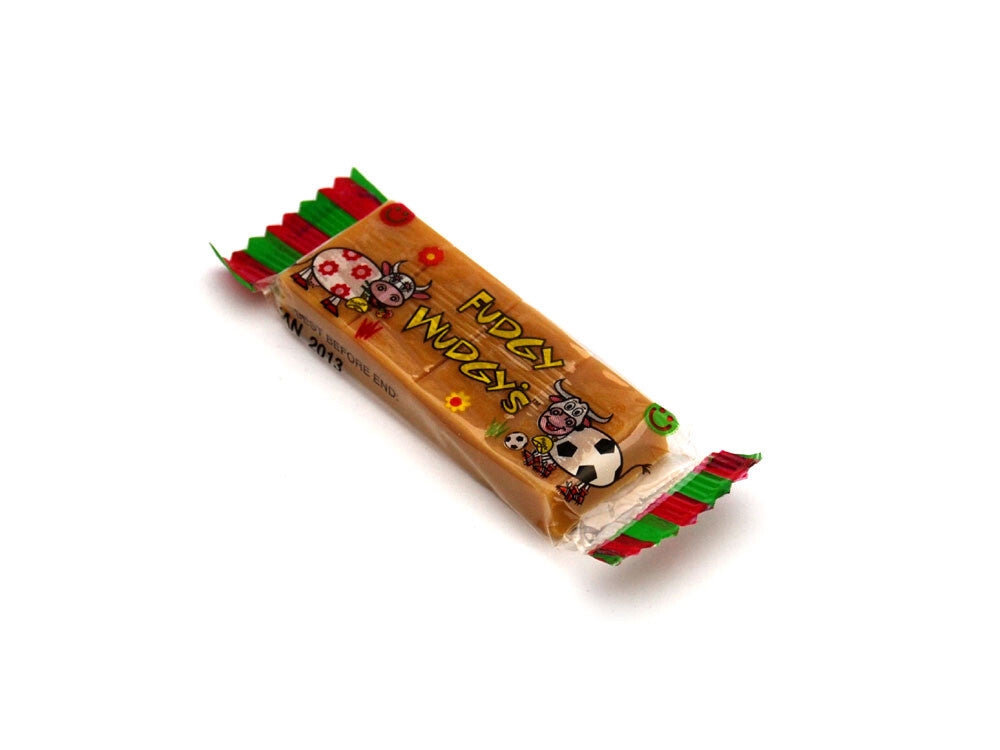 Fudgy Wudgy Bars Cream Flavoured Fudge - Full Box of 60 bars1