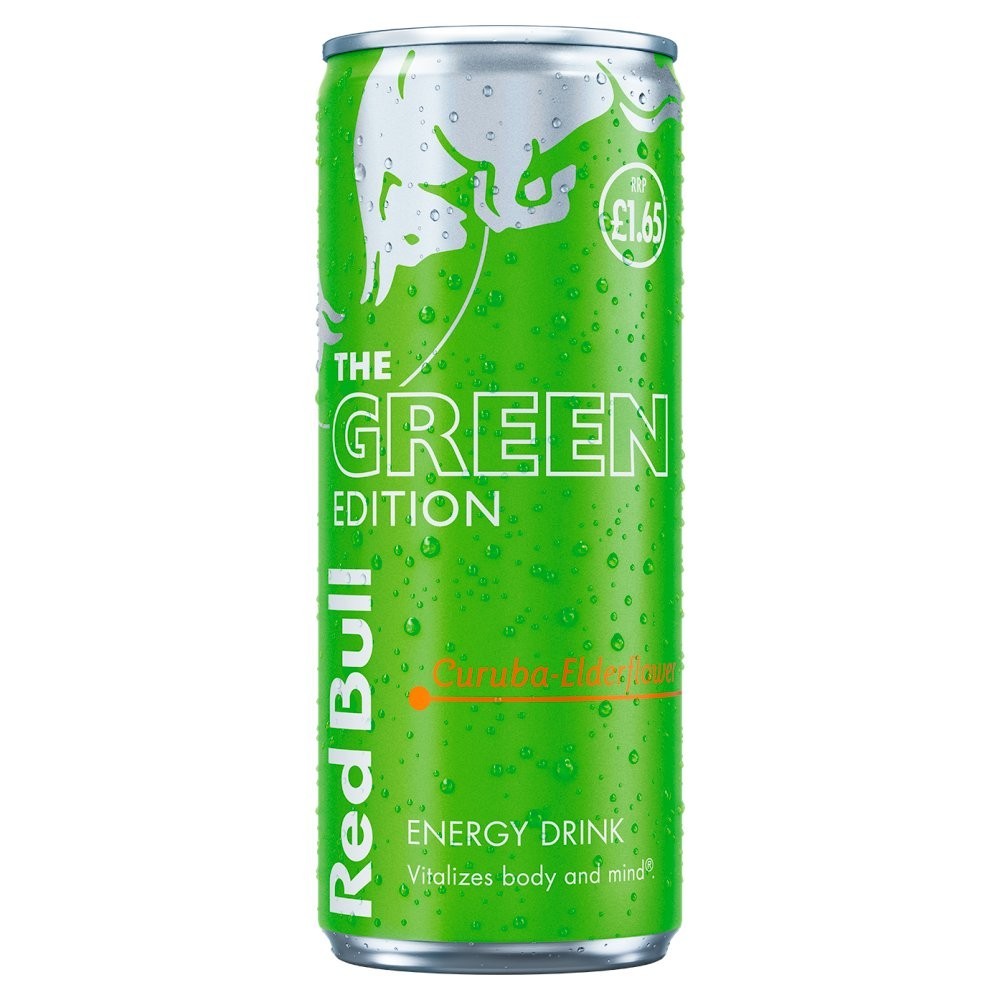 Red Bull Green Edition Energy Drink – 12 x 250ml Cans – £1.65 PMP – Refreshing1